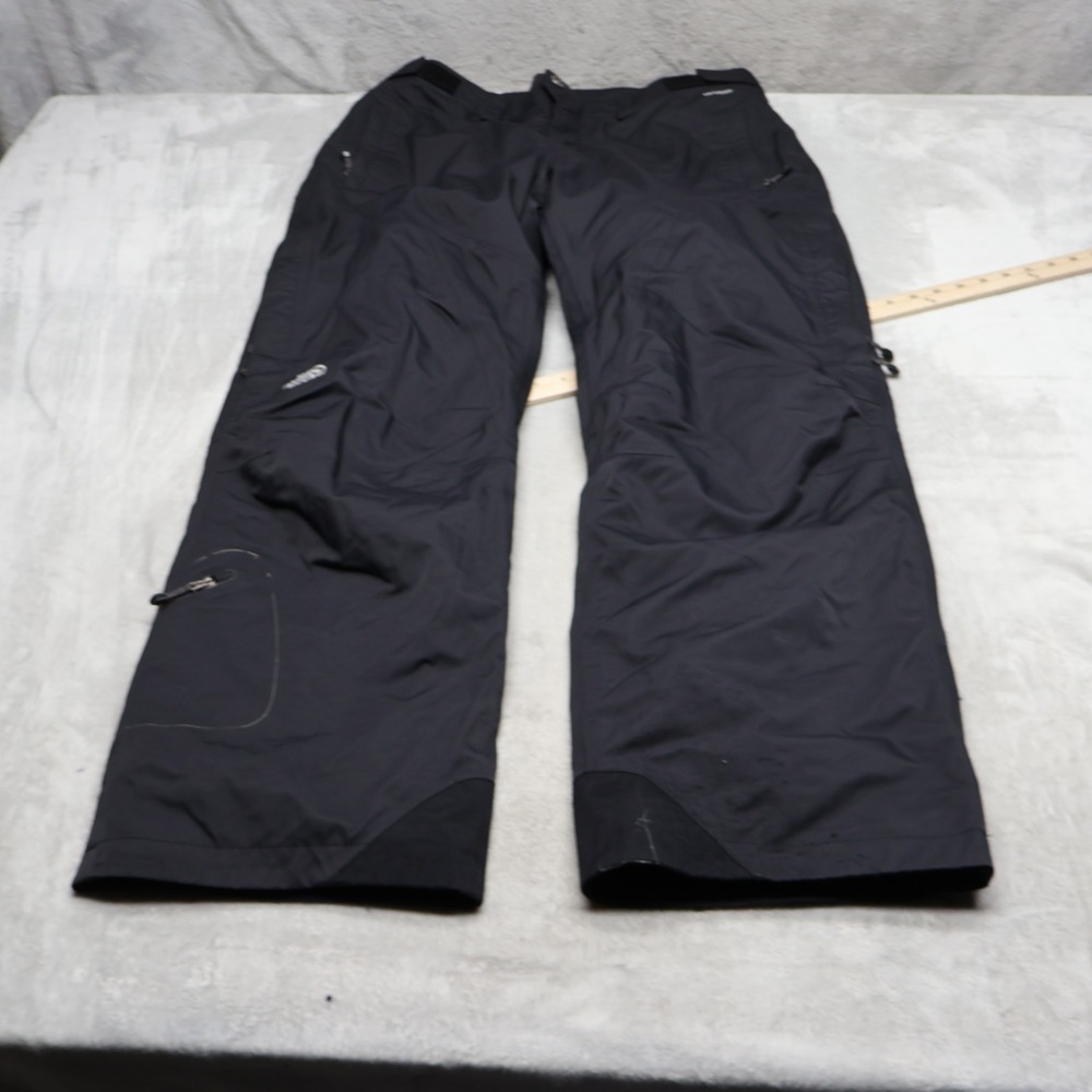 North Face Snow Pants Womens XL Black Waterproof Ski Winter RECCO Hiking 36x32
